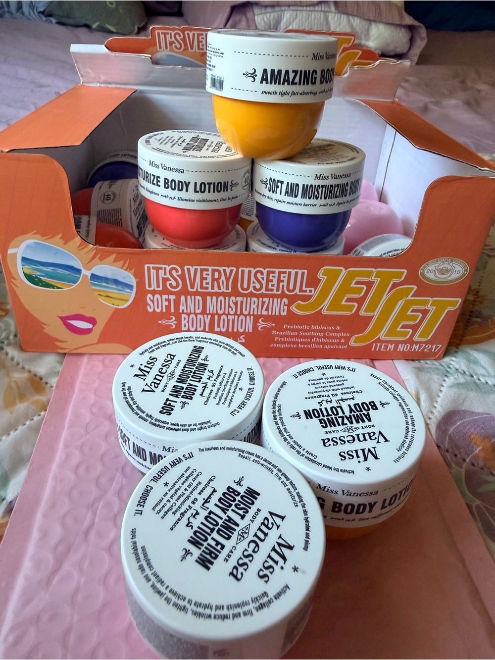 Miss Vanessa Body Lotion collection